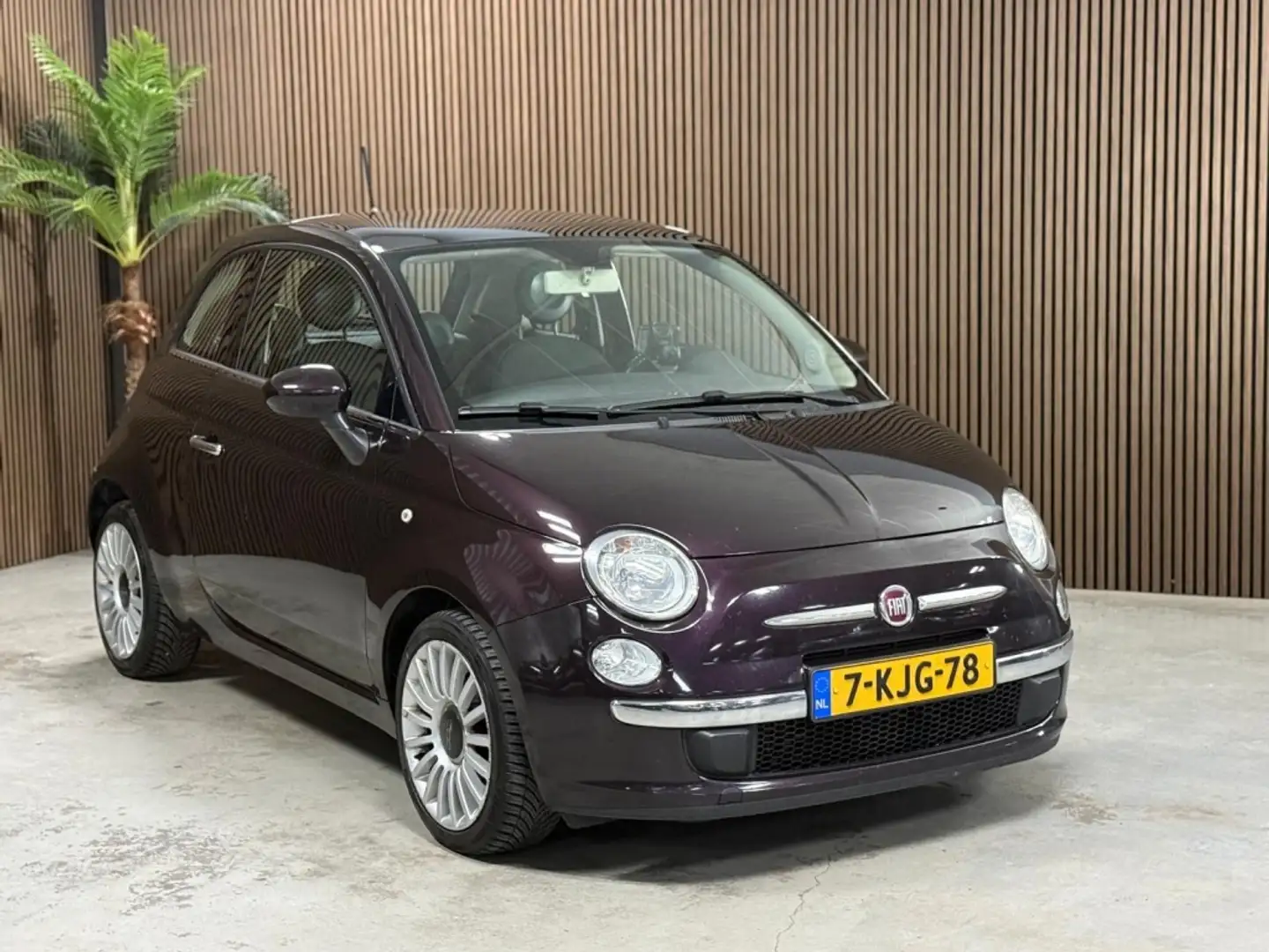 Fiat 500 0.9 TwinAir Lounge Paars - 2