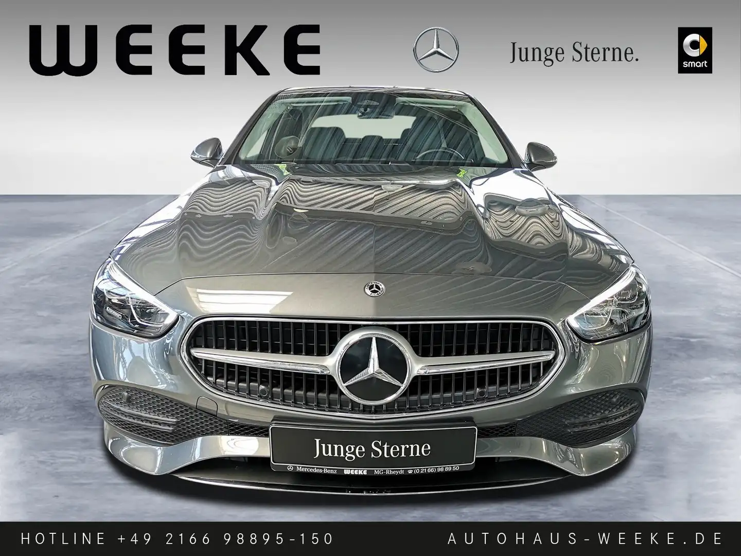 Mercedes-Benz C 180 Avantgarde ADVANCED+ANHÄNGERKUPPLUNG+TWA+V Gris - 2