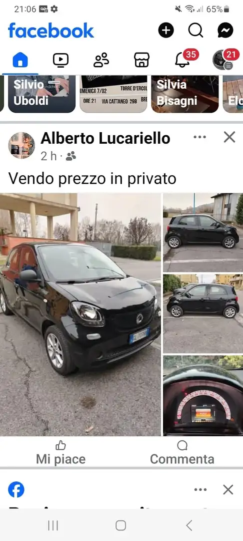 smart forFour 1.1 Pure c/clima 64cv - 2