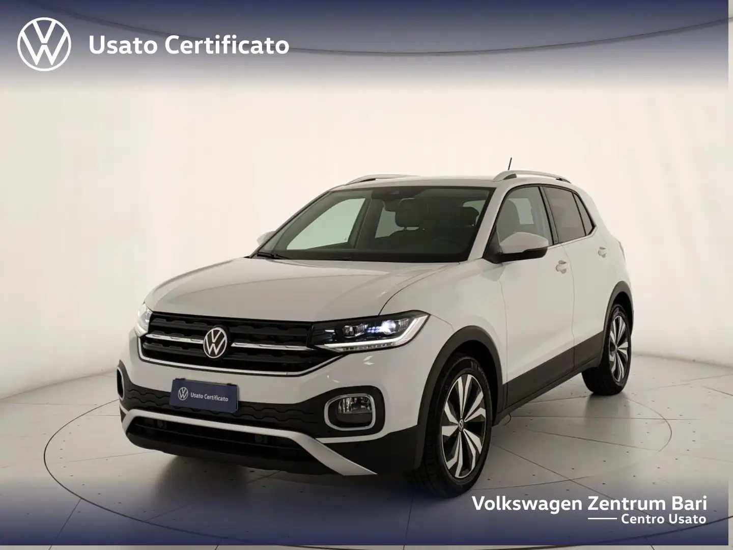 Volkswagen T-Cross 1.0 tsi advanced 110cv Bianco - 1