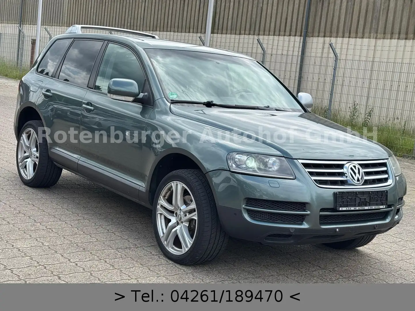 Volkswagen Touareg 3.0 TDI*V6*ALLRAD*MOTOR-KLACKERT!!! Grün - 2