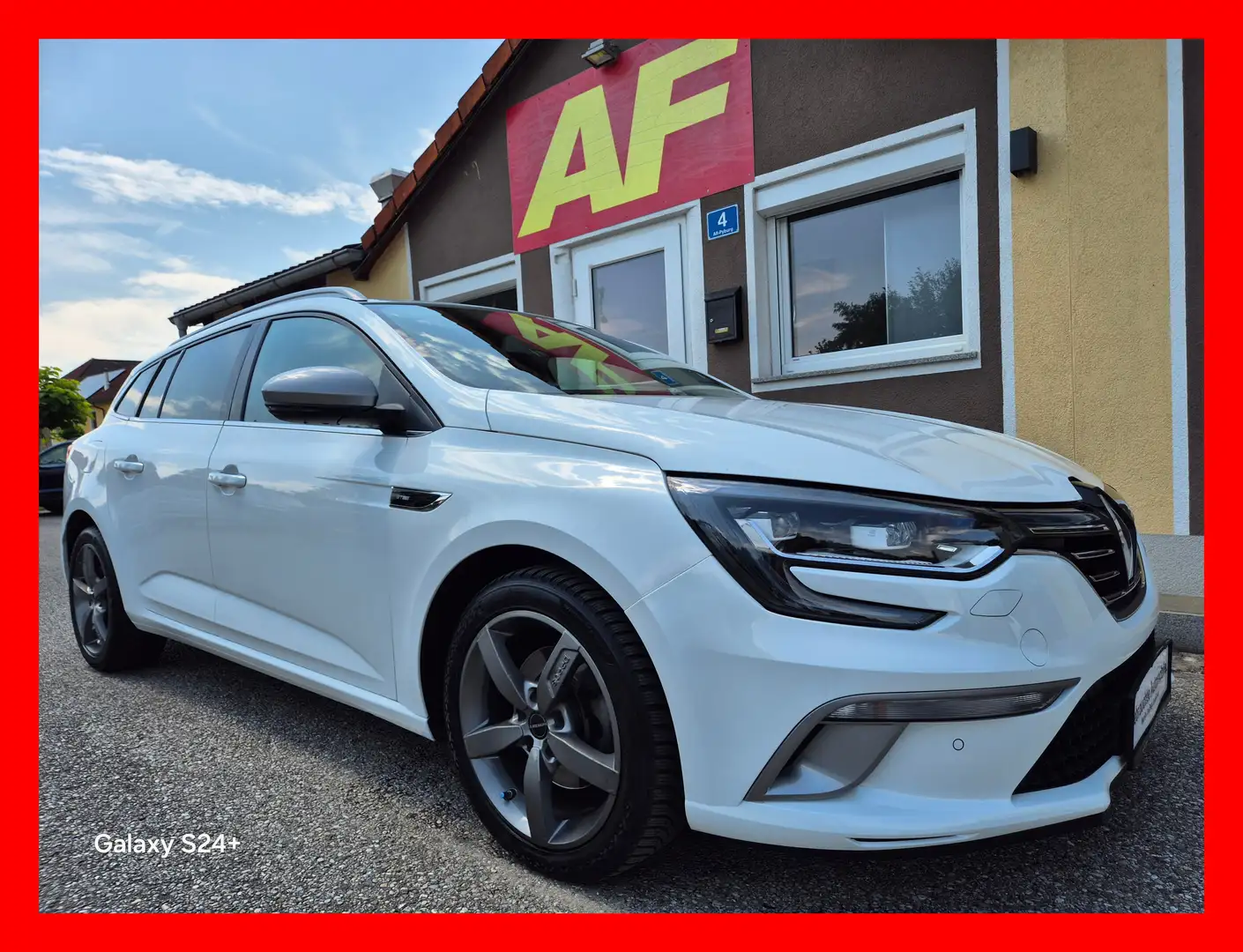 Renault Megane Grandtour GT-Line Energy dCi 130 Diesel Weiß - 1