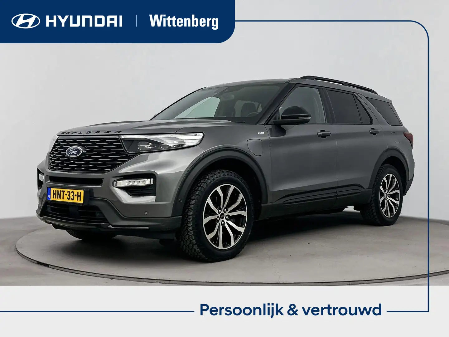 Ford Explorer 3.0 V6 EcoBoost PHEV ST-Line | 7-Persoons | Panora Gris - 1