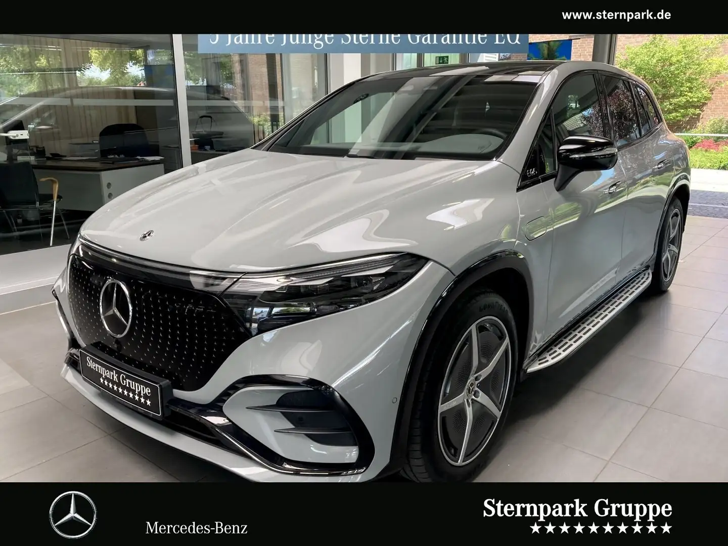 Mercedes-Benz EQS SUV EQS 450 4M SUV AMG Hyper+WärmeP+118kWh+AHK+HUD+ Gris - 1
