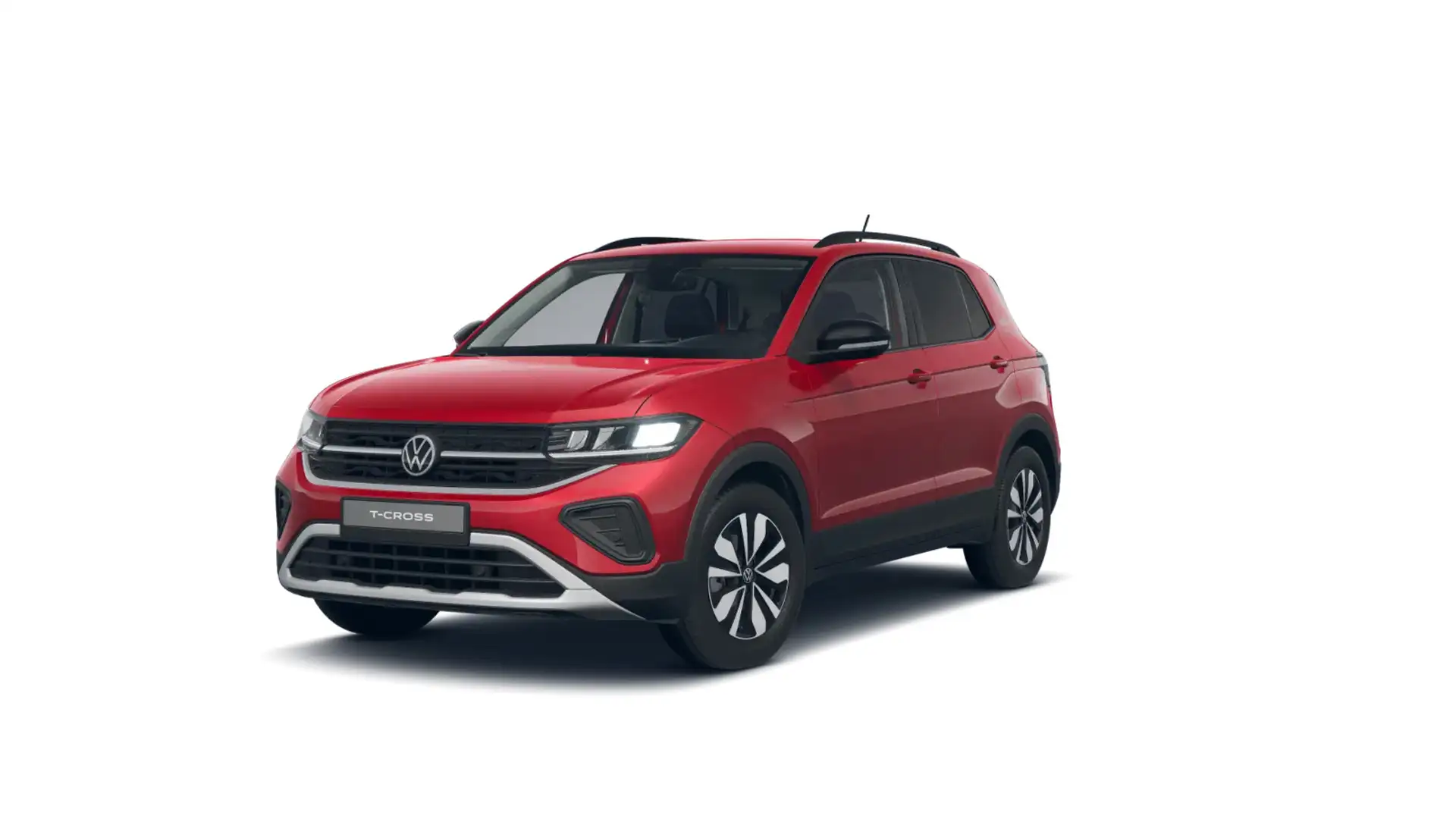 Volkswagen T-Cross 1.0 TSI DSG GOAL NAVI KAMERA SITZHZ ACC Rot - 2