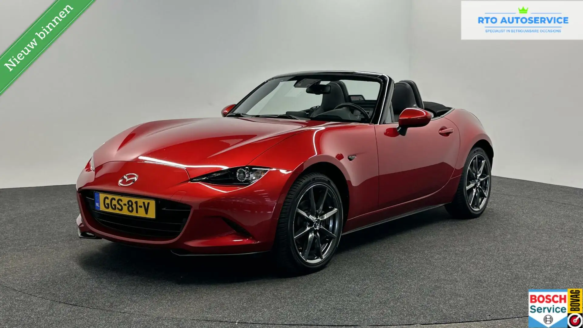 Mazda MX-5 2.0 SkyActiv-G 160 GT-M AIRCO NAVI CRUISE BOSE. Rouge - 1