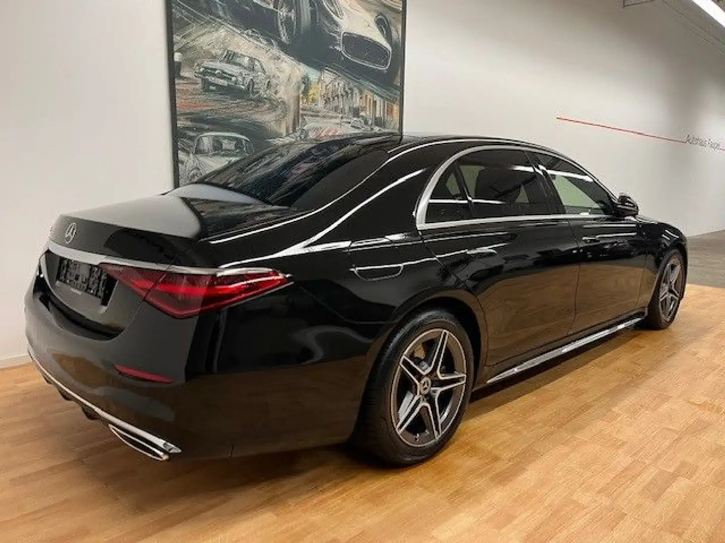 Mercedes-Benz S 580 e lang long AMG-Line Sound Pano Chauffeur Schwarz - 2