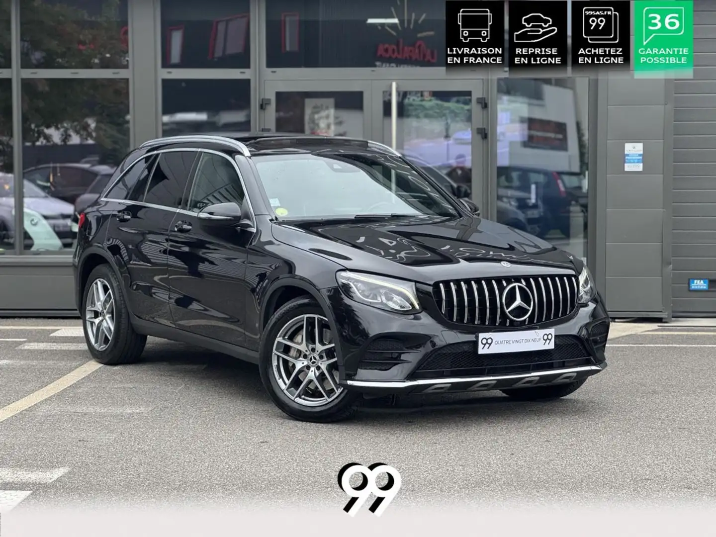Mercedes-Benz GLC 220 220 2.2 CDI 170CH SPORTLINE TO SIEGES CHAUFFANTS ECLAIRAGE REPRISE LIVRAISON Schwarz - 1