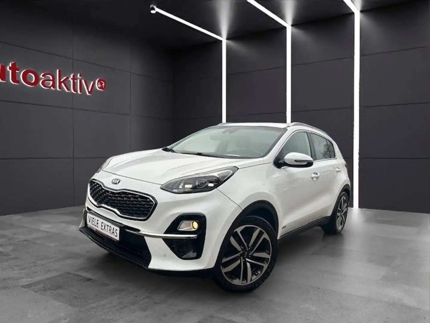 Kia Sportage Spirit 4WD/Voll Leder/Bi-LED/AHK/360 Ka Weiß - 2