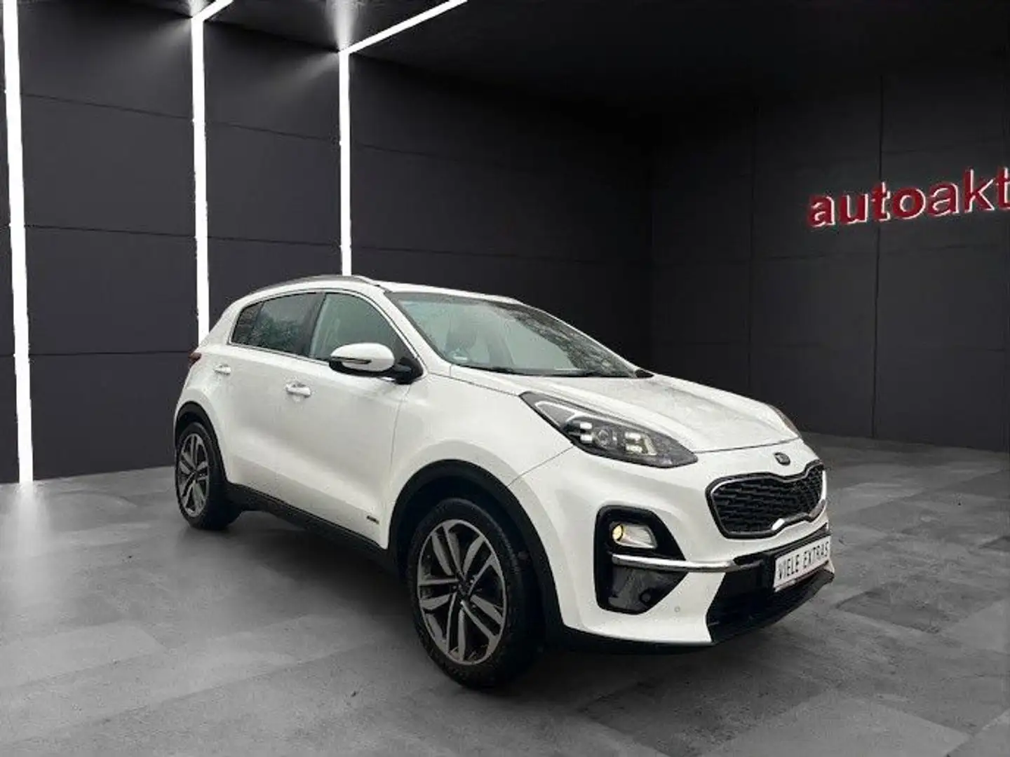 Kia Sportage Spirit 4WD/Voll Leder/Bi-LED/AHK/360 Ka Weiß - 1