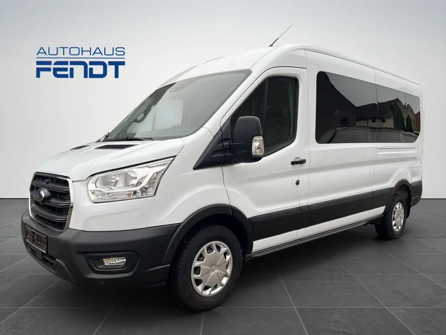 Ford Transit Kombi 350 L3H2 AHK Navi Sitzh.Standh.6AB Blanc - 1