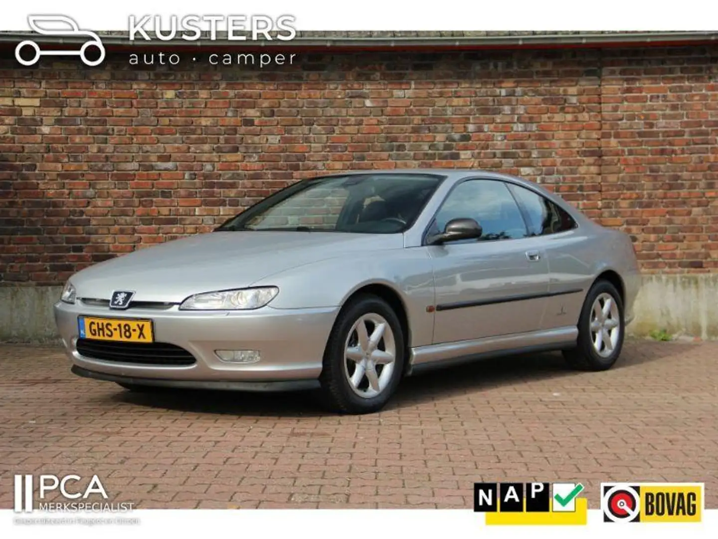 Peugeot 406 Coupé 3.0-24V V6 Pack eerste eigenaar!!!! Argent - 1