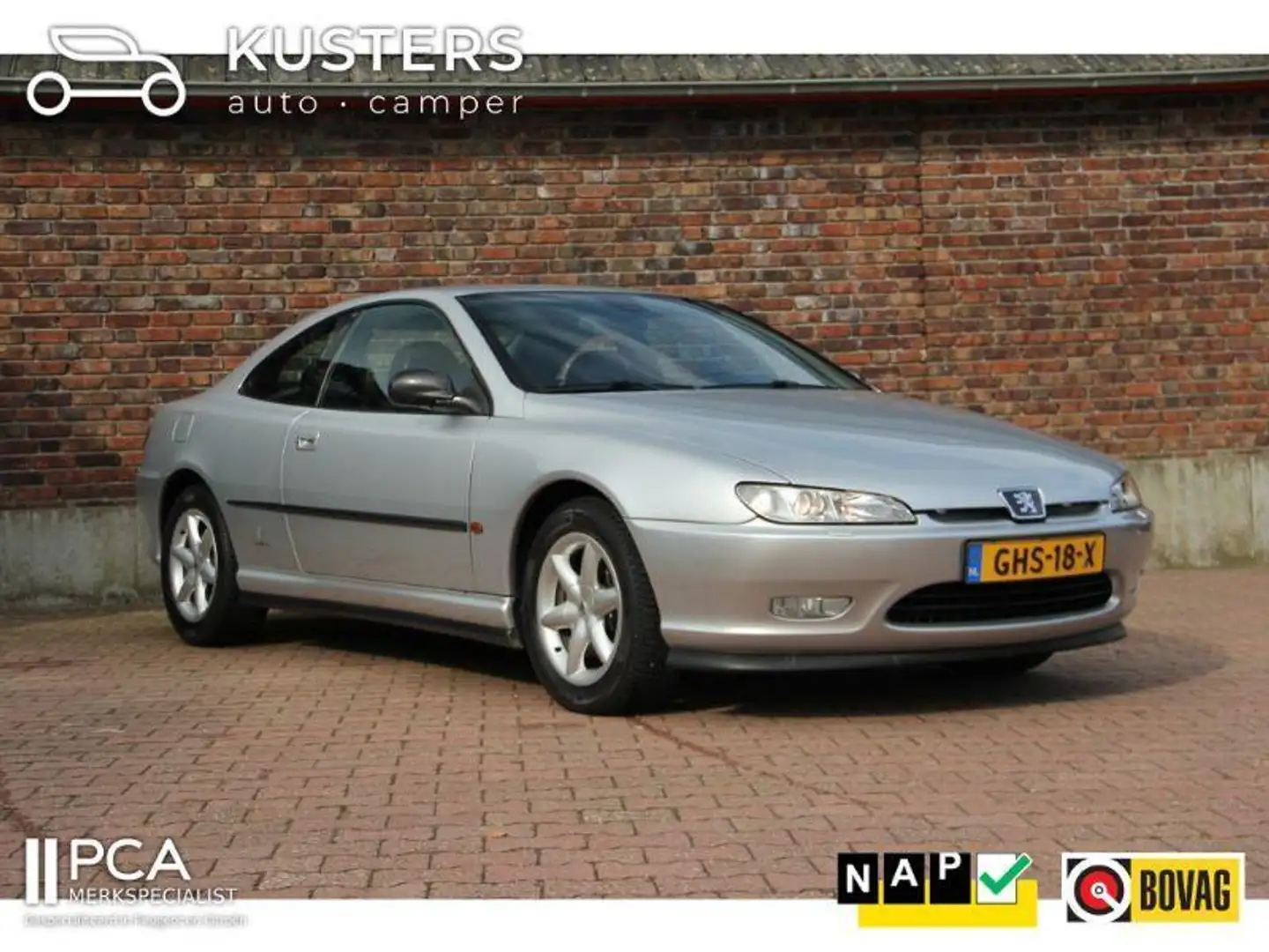 Peugeot 406 Coupé 3.0-24V V6 Pack eerste eigenaar!!!! Argent - 2