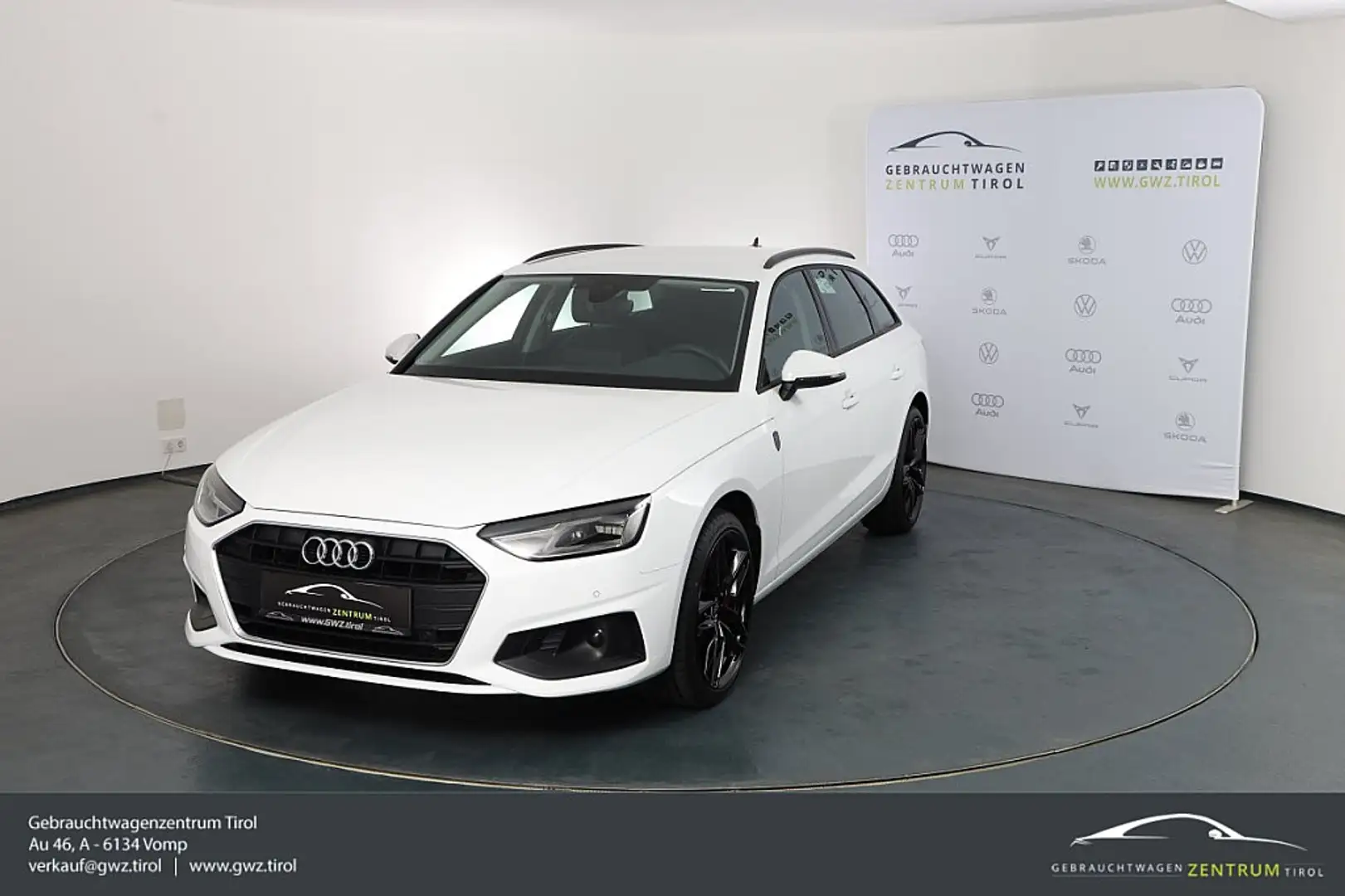 Audi A4 Avant 40TDI SPORT NAVI LED KAMERA TOP Weiß - 1
