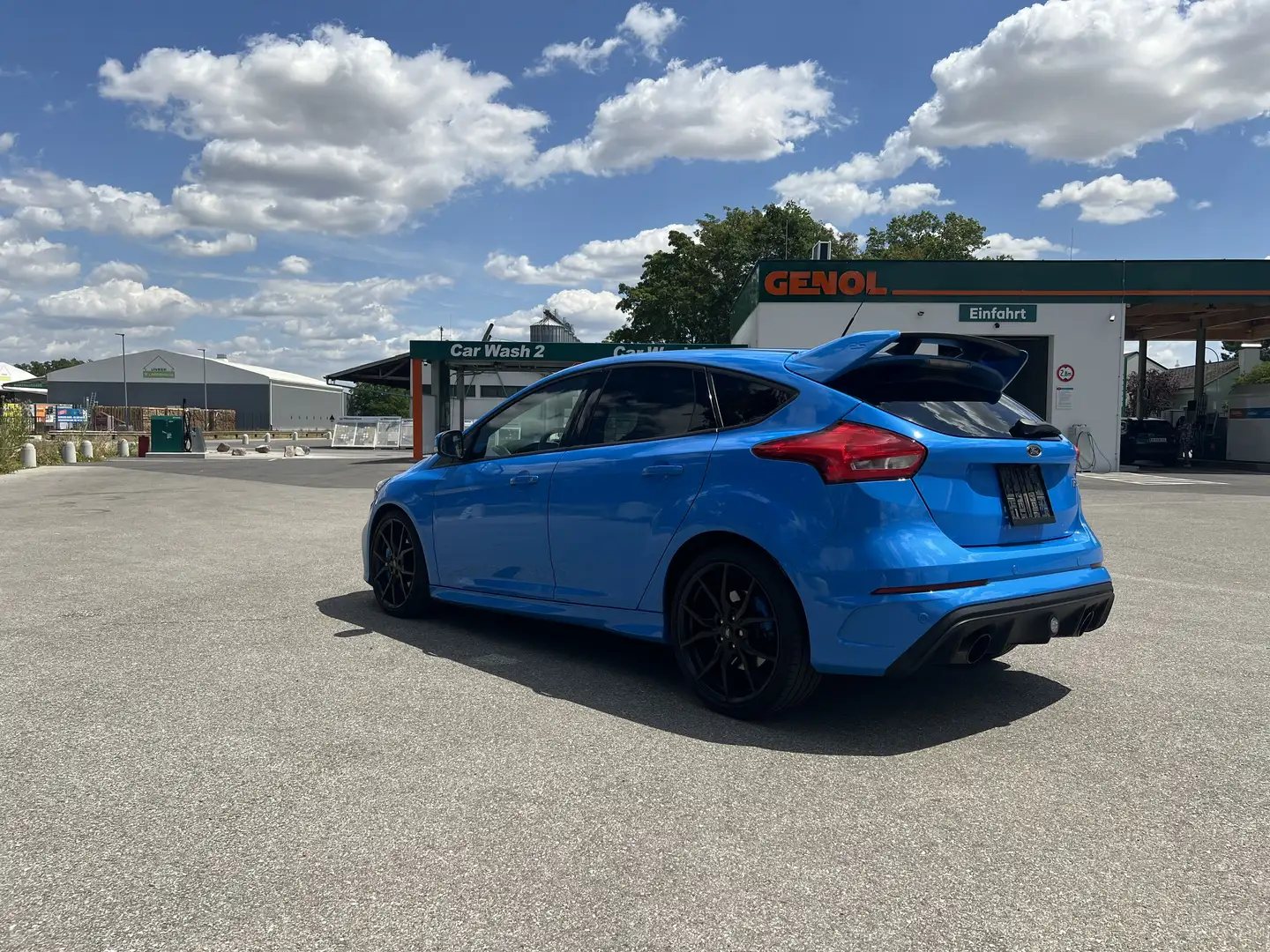 Ford Focus 2,3 EcoBoost AWD RS Klein-/ Kompaktwagen Blau - 2
