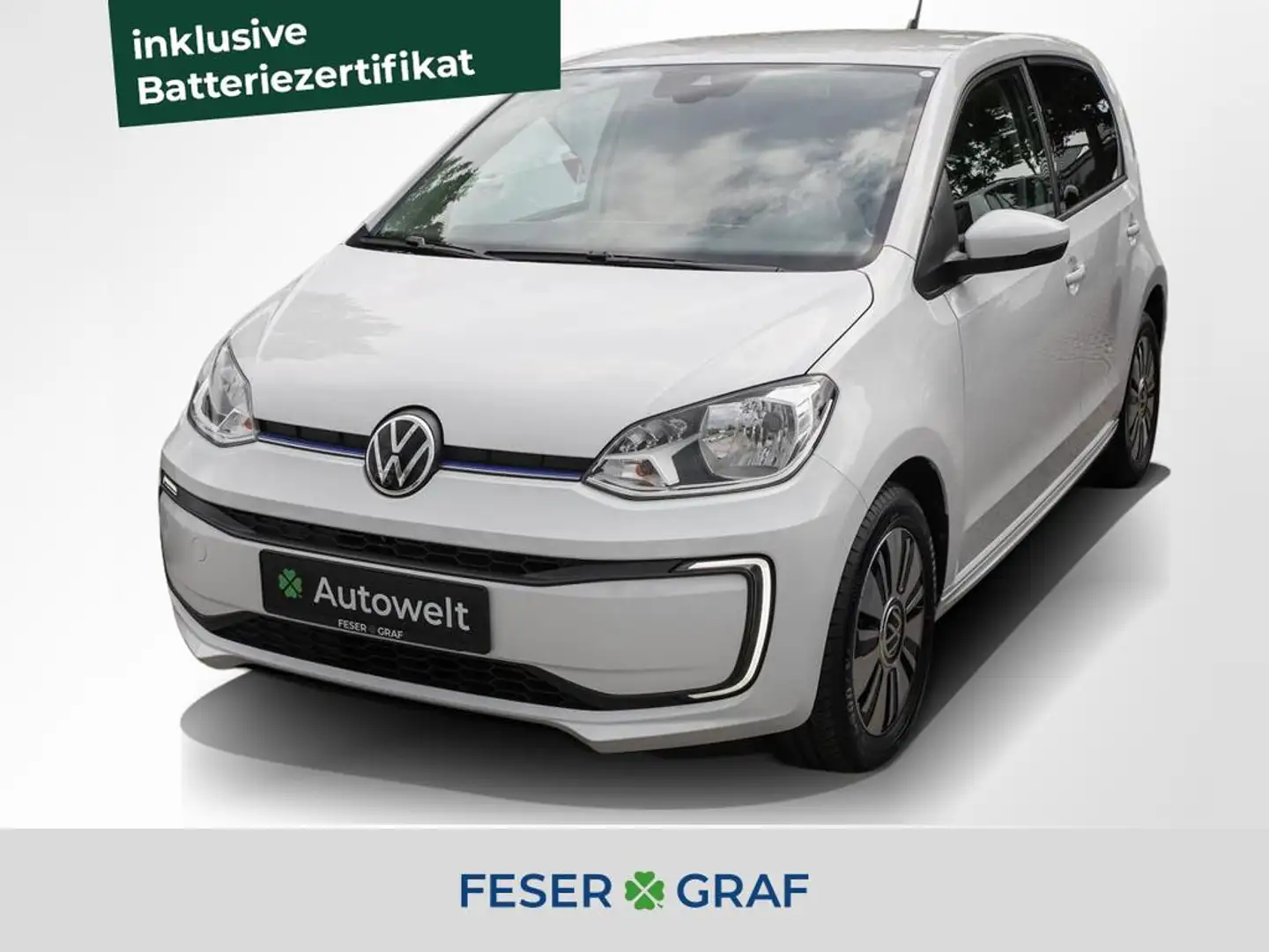 Volkswagen e-up! Style Plus Alu 15" GRA PDC RüKa Sitzh. Weiß - 1