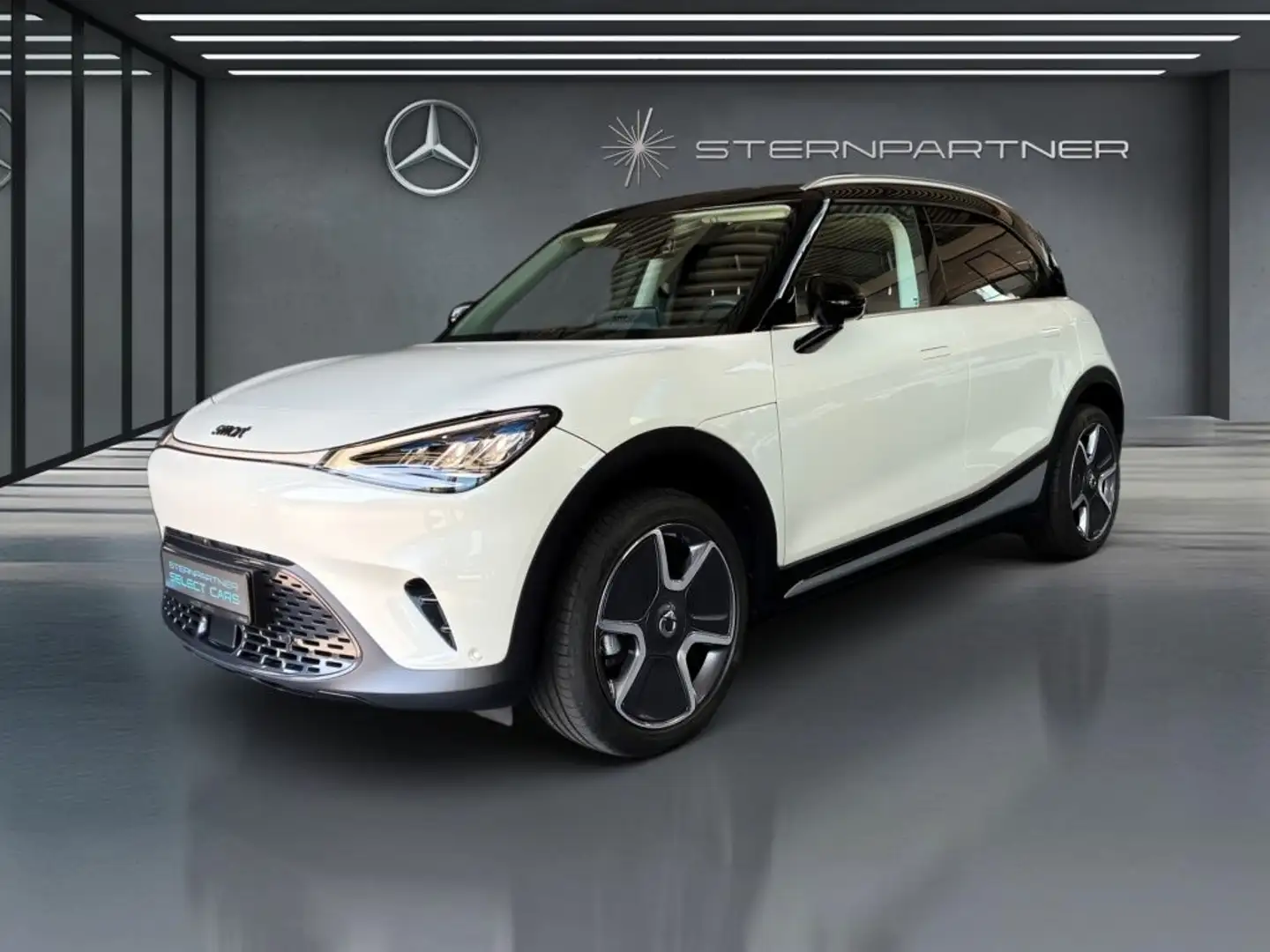 smart #1 200 kW Pro MEMORY+AMBIENTE+PANO+TOTWINKEL+DAB Weiß - 1