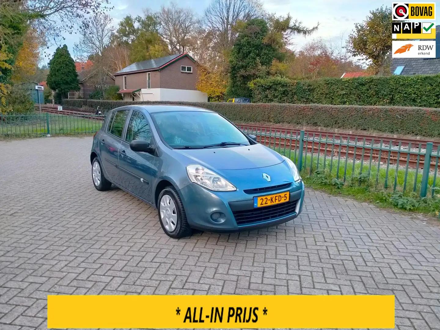 Renault Clio 1.2 Special Line airco trekhaak ALLINPRIJS Blauw - 1
