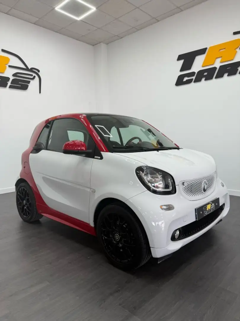 smart forTwo Coupé 80 Brabus Aut. Blanco - 1