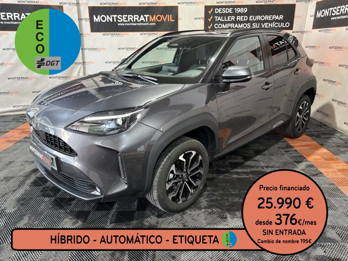 Toyota Yaris Cross 130H Active Plus Gris - 1