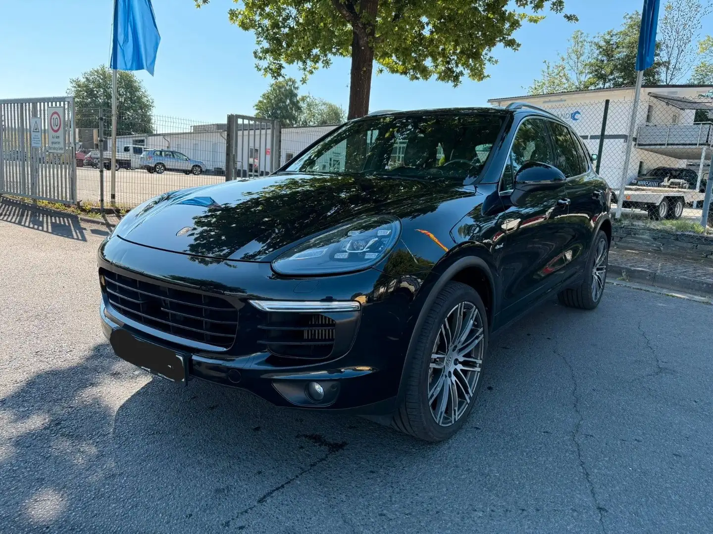 Porsche Cayenne S *8Fach*ServiceNeu*TüvNeu*GARANTIE* Nero - 2