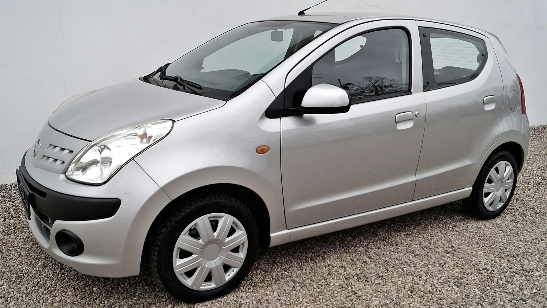 Nissan Pixo 1.0 -ERSTBESITZ+TÜV NEU-*GEPRÜFTES FAHRZEUG* Argent - 2