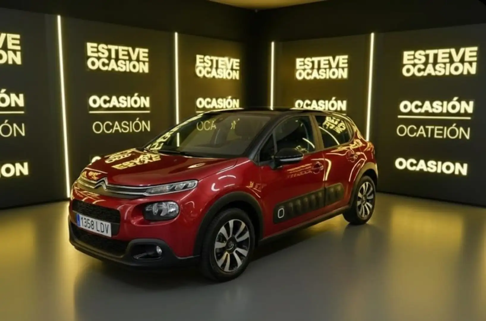 Citroen C3 1.2 GASOLINA 83cv Feel Pack Rojo - 1