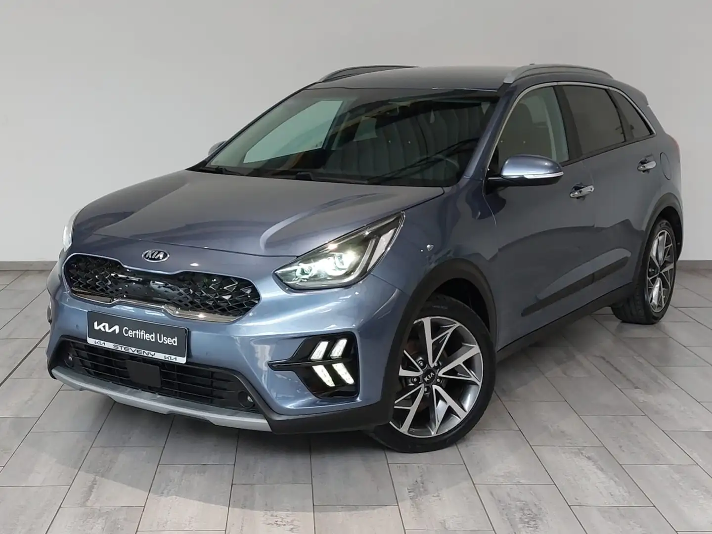 Kia Niro SENSE 1.6GDi HEV 105CV DCT*GPS*LED*CLIM*INDUCTION* Bleu - 1