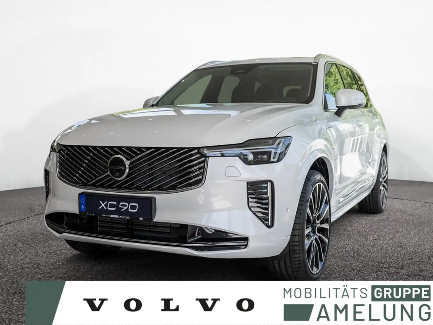 Volvo XC90 T8 Ultra Bright Plug-In Hybrid AWD 360° Blanco - 1