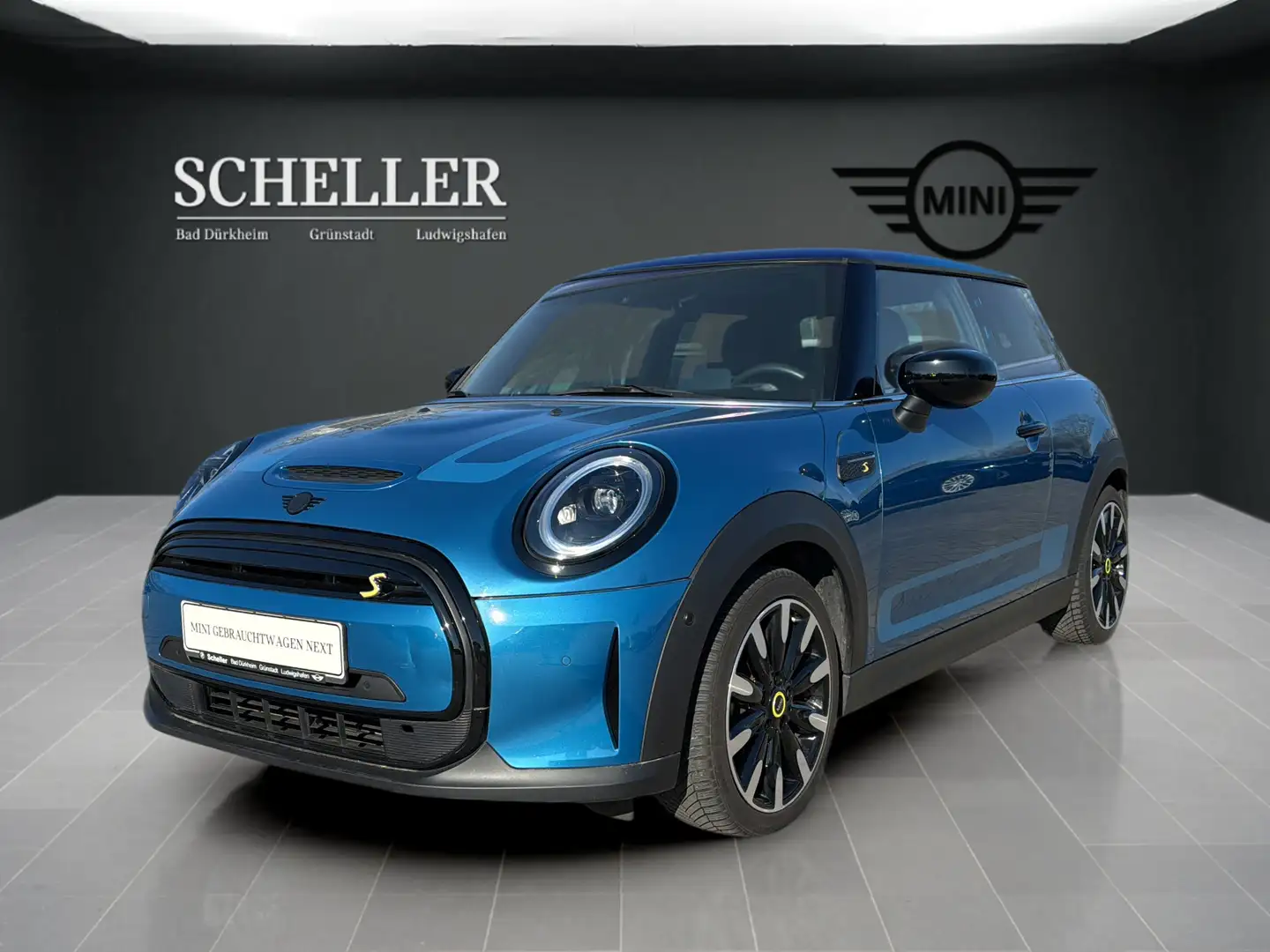 MINI Cooper SE Head-Up DAB LED RFK Navi ACC Tempomat Blau - 1