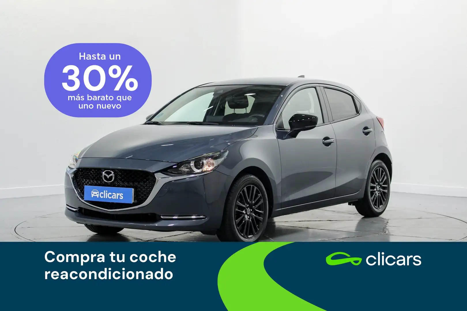 Mazda 2 1.5 e-Skyactiv-g Homura pantalla 7´´ 66kW Azul - 1