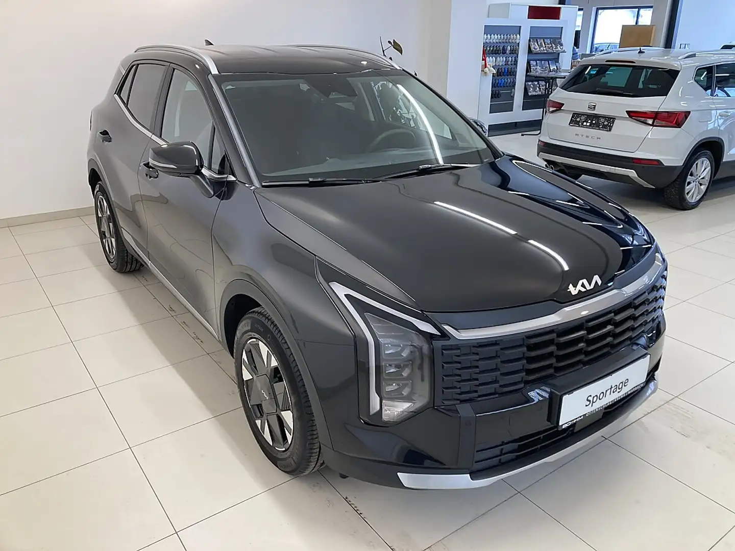Kia Sportage 1,6 TGDI Silber Schwarz - 2