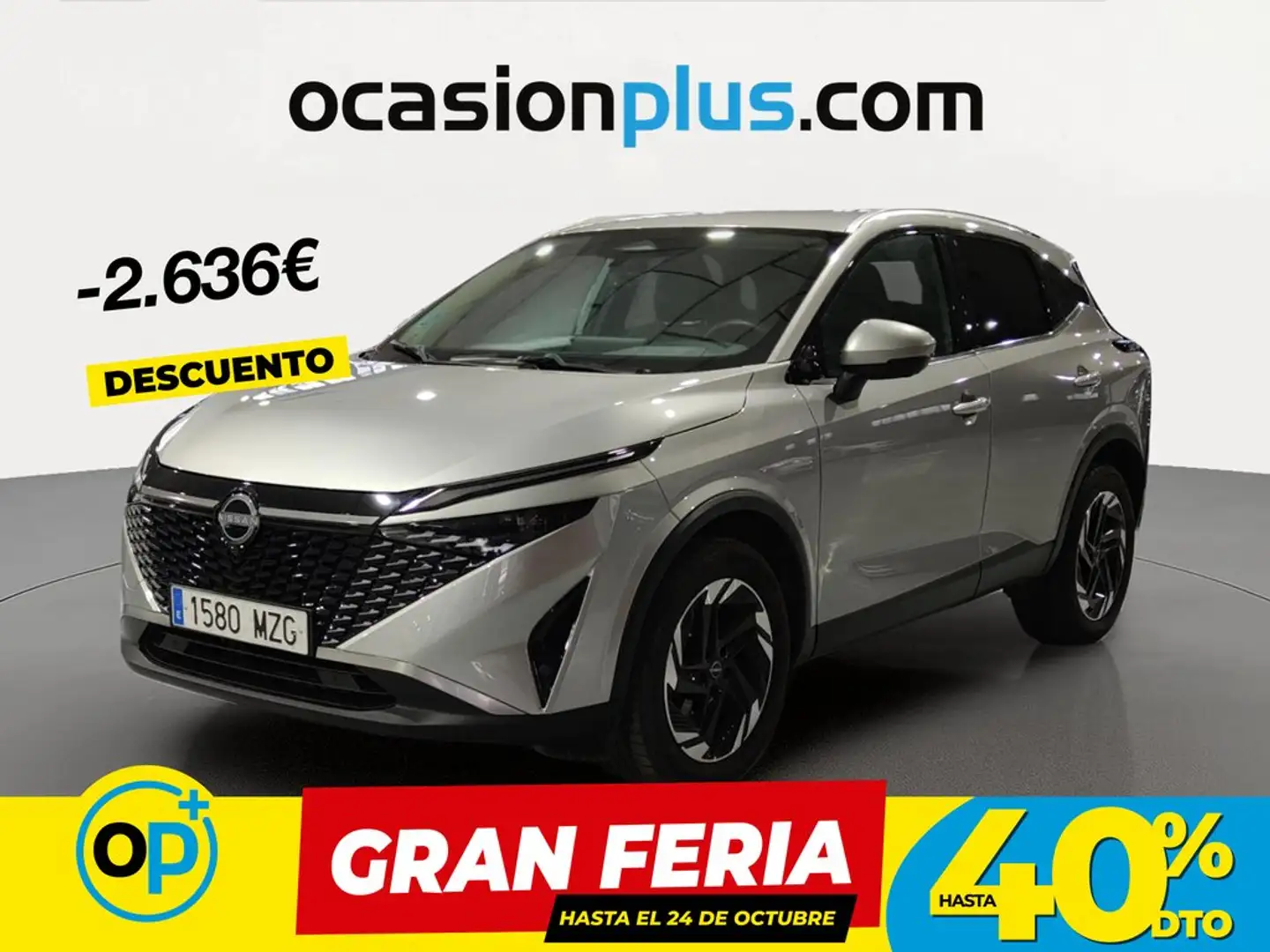 Nissan Qashqai 1.3 DIG-T mHEV 12V N-Connecta 4x2 Aut. 117kW Gris - 1