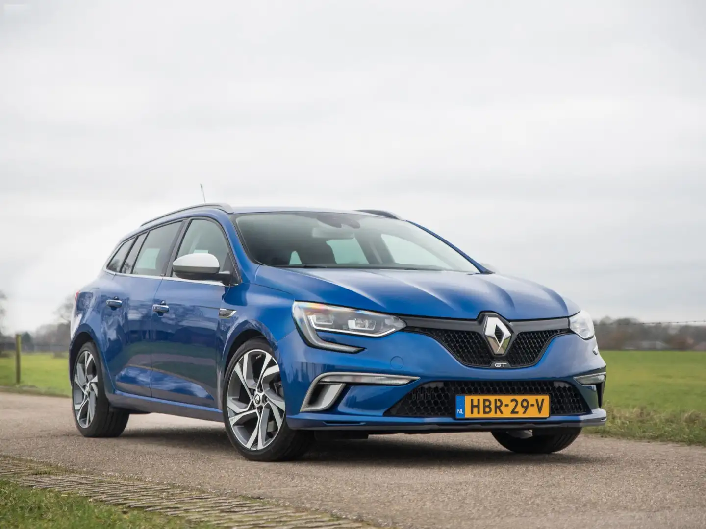 Renault Megane Estate 1.6 TCe GT Bose HUD Stoelv Blauw - 1