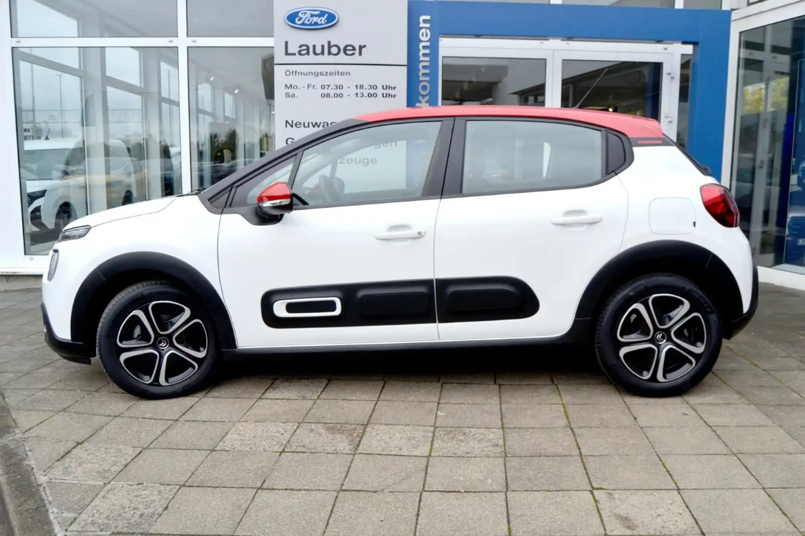 Citroen C3 C3 1,2 Feel AutoAC Navi+DAB PDC LED NSW Wit - 2