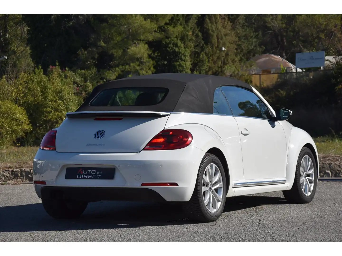 Volkswagen Coccinelle Coccinelle Cabriolet 1.4 16V TSI - 160 - BV DSG 7 COCCINELLE  CABRIOLET Vintage PHASE 1 Weiß - 2