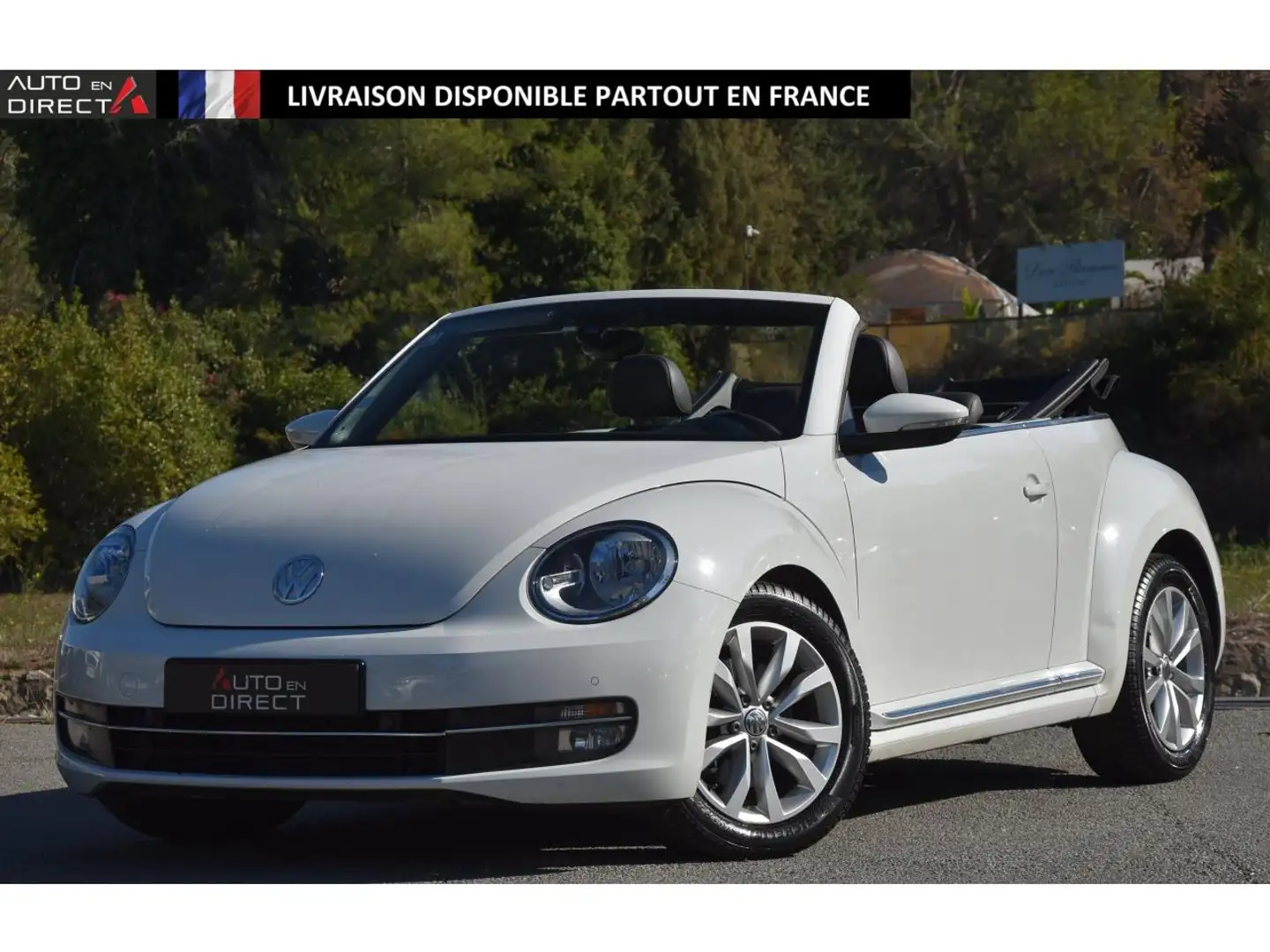 Volkswagen Coccinelle Coccinelle Cabriolet 1.4 16V TSI - 160 - BV DSG 7 COCCINELLE  CABRIOLET Vintage PHASE 1 Weiß - 1