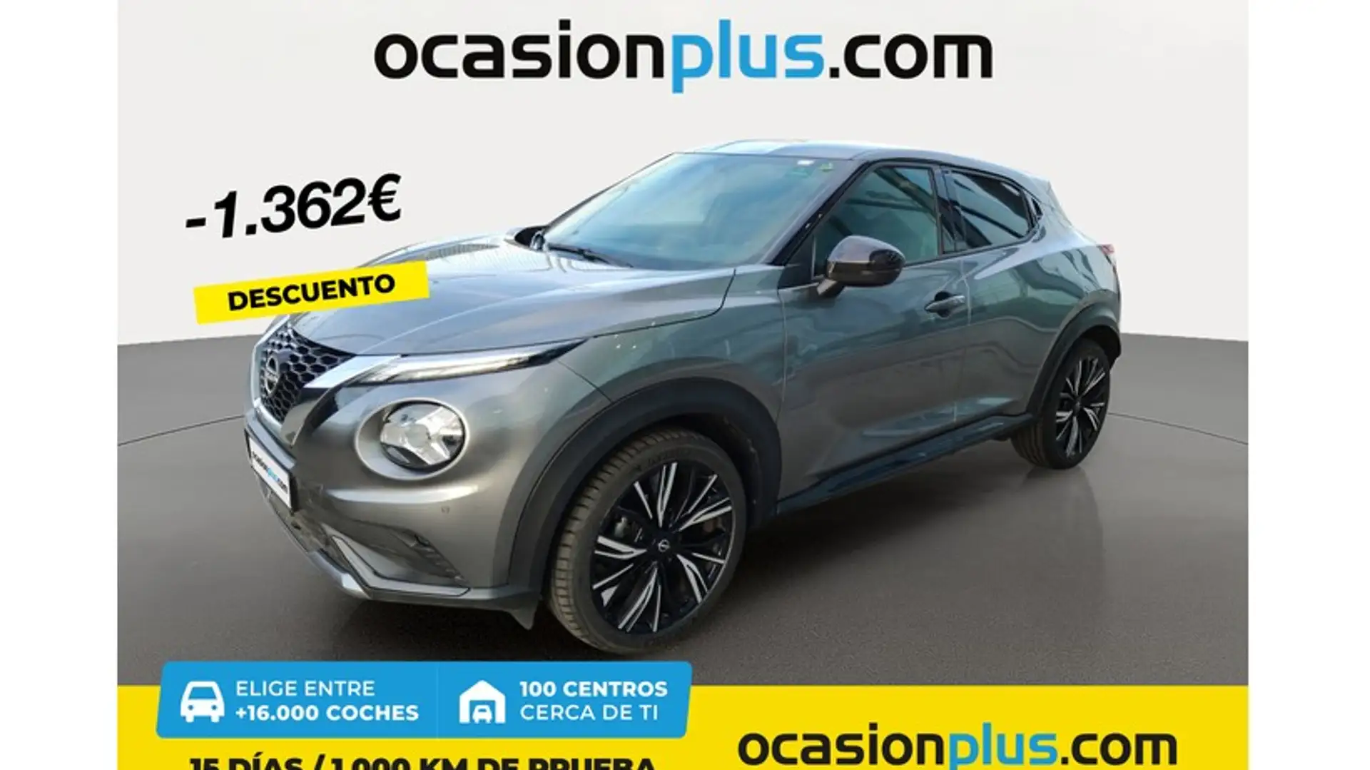 Nissan Juke 1.0 DIG-T N-Design Black 4x2 114 Grijs - 1