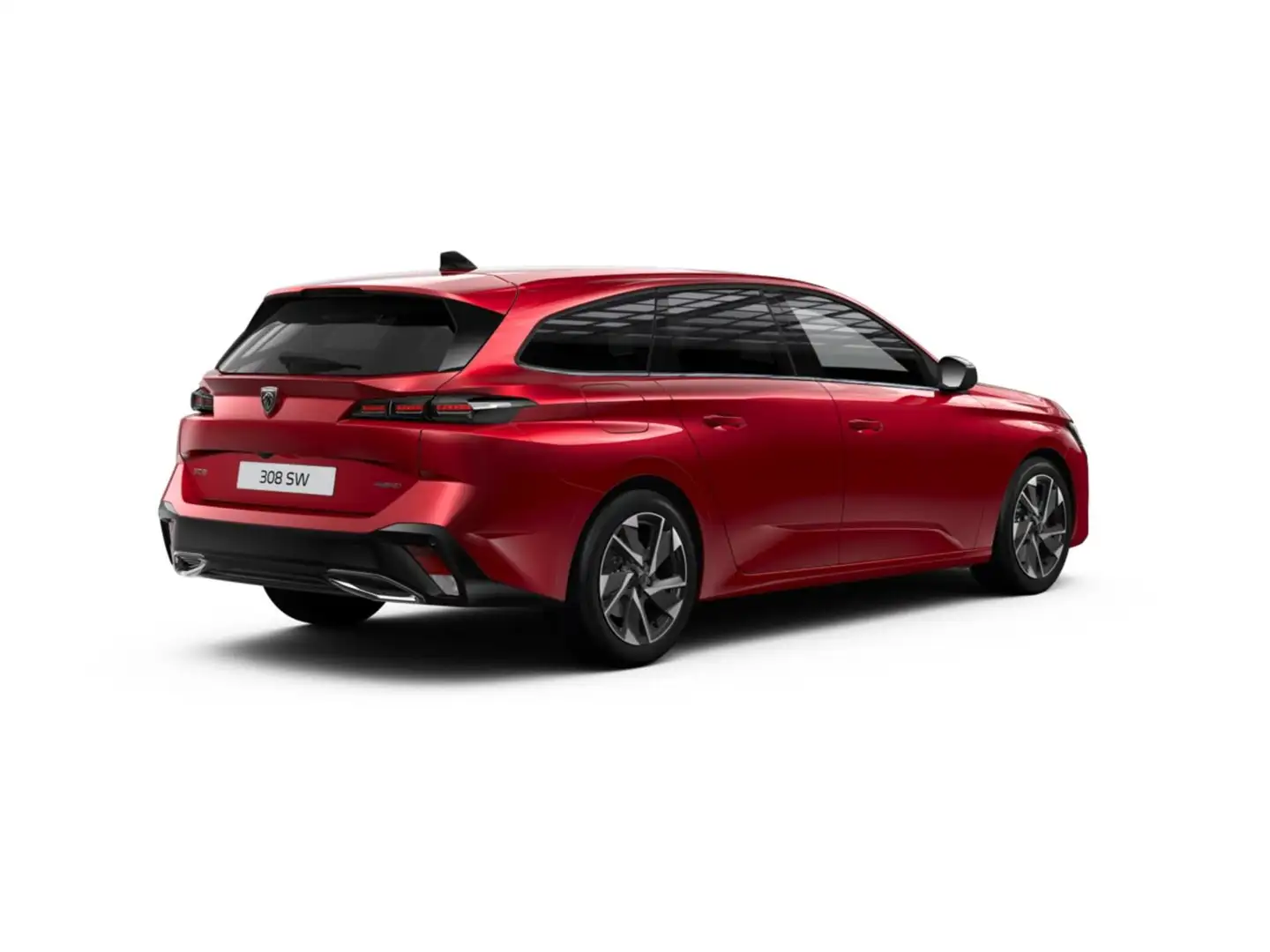 Peugeot 308 Allure | 17" lichtmetalen velgen 'HALONG' | Achter Rood - 2
