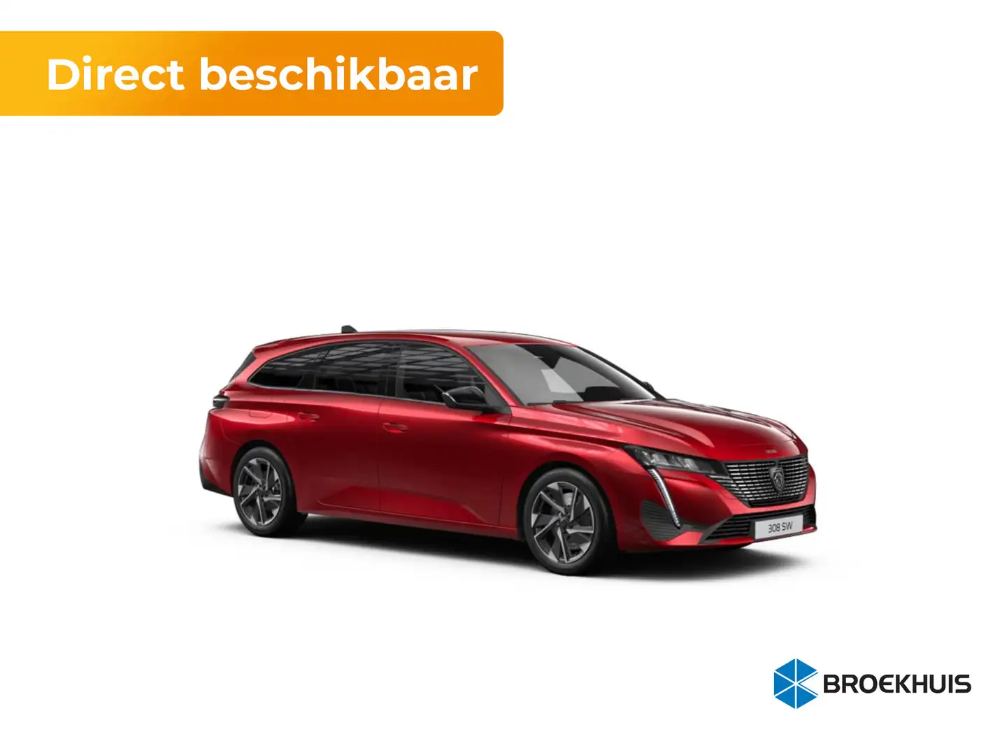 Peugeot 308 Allure | 17" lichtmetalen velgen 'HALONG' | Achter Rood - 1