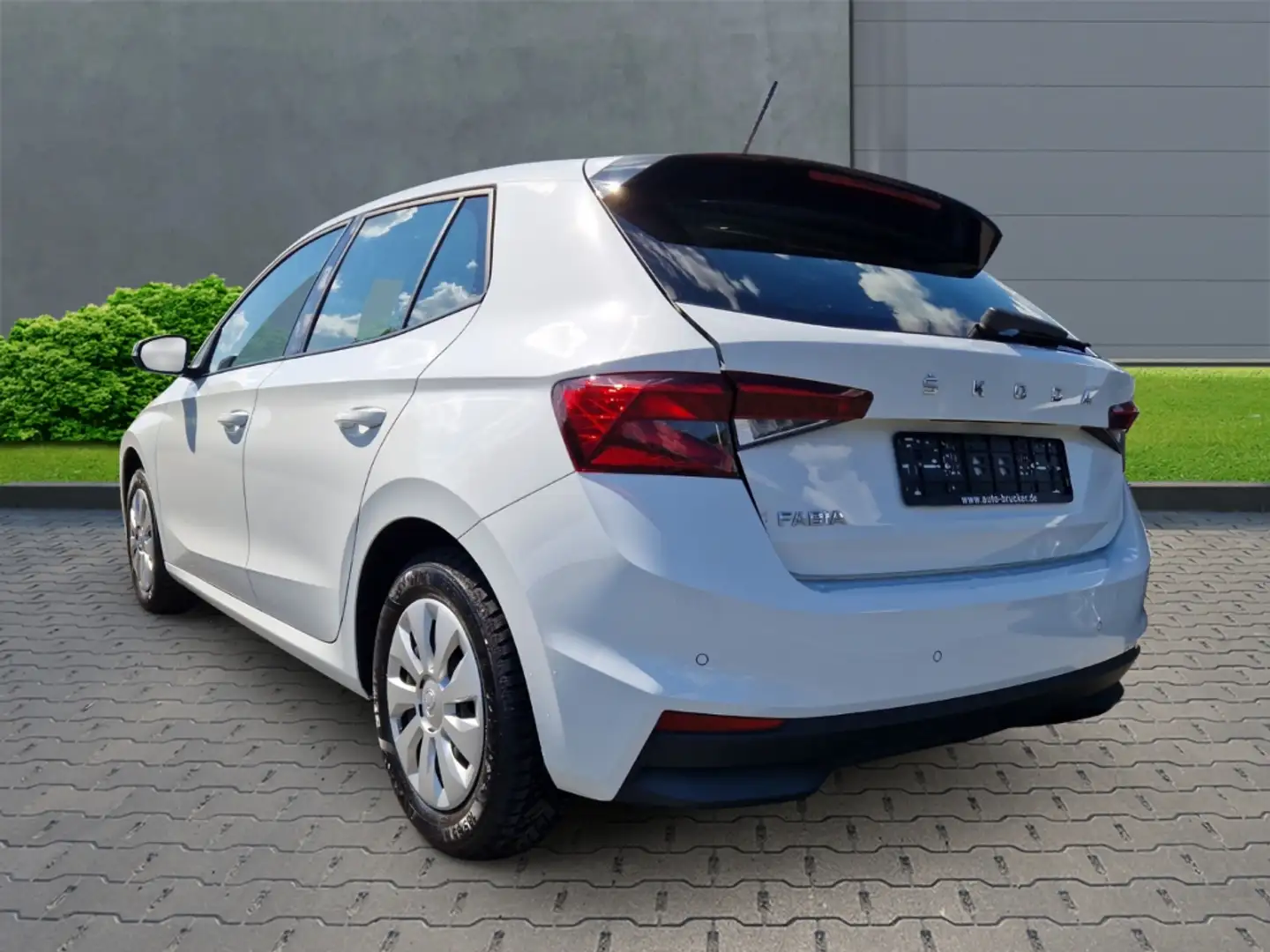 Skoda Fabia Ambition 1.0 TSI+Klimaautomatik+Parksensoren+LED Blanc - 2