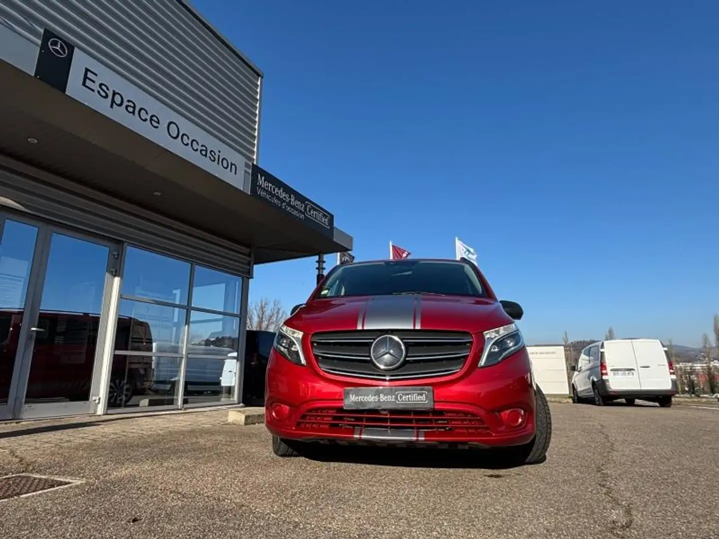 Mercedes-Benz Vito 119 CDI Mixto Compact Select Rouge - 1