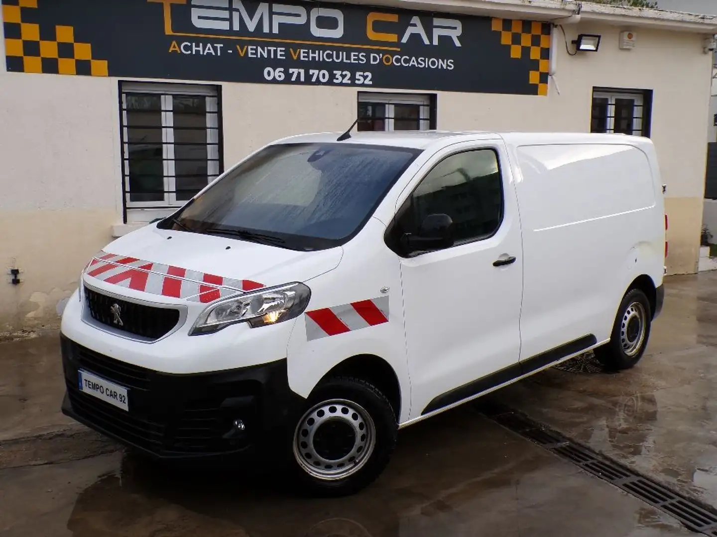 Peugeot Expert FGN TOLE STANDARD 2.0 BLUEHDI 120 SetS BVM6 ASPHALT Blanc - 1