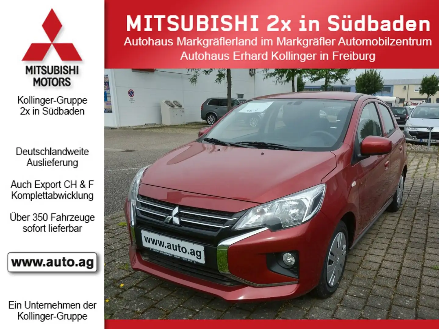 Mitsubishi Space Star SELECT M/T KLIMA*DAB+*BLUETOOTH Rood - 1