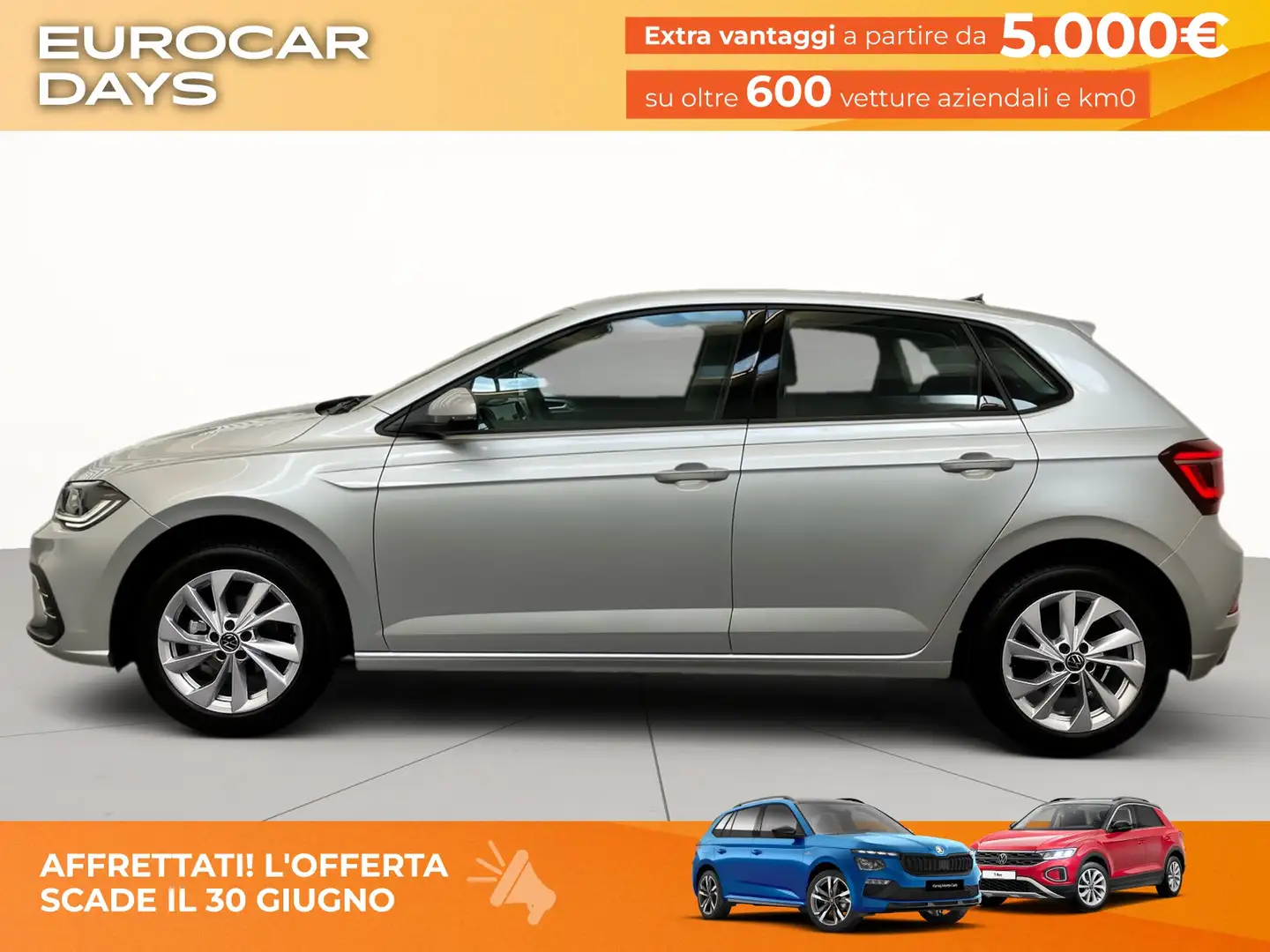 Volkswagen Polo 1.0 tsi style 95cv Grau - 2