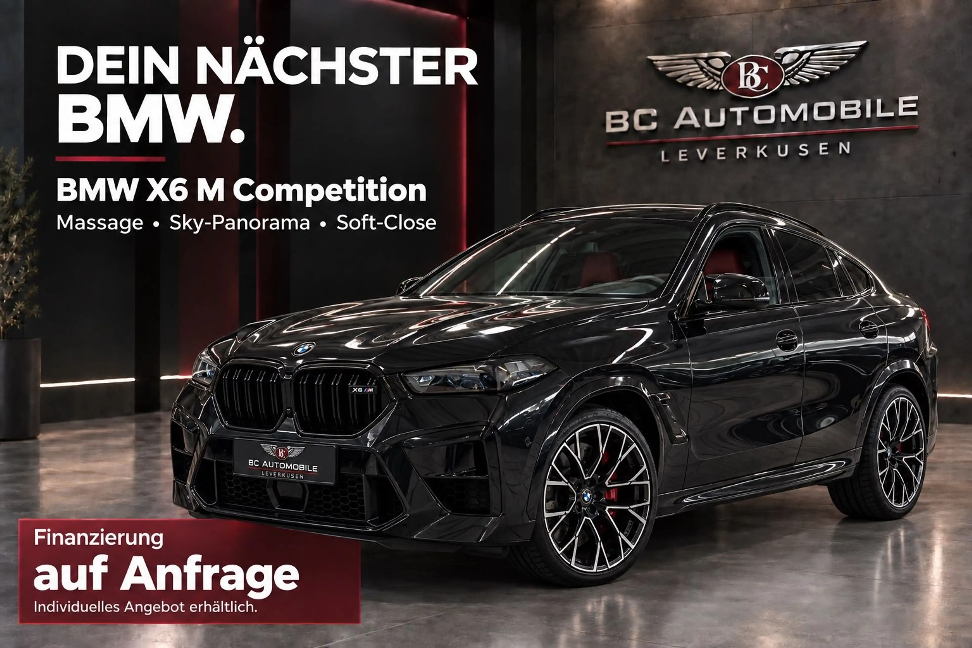 BMW X6 M Competition MASSAGE SKY PANO SOFTCLOSE