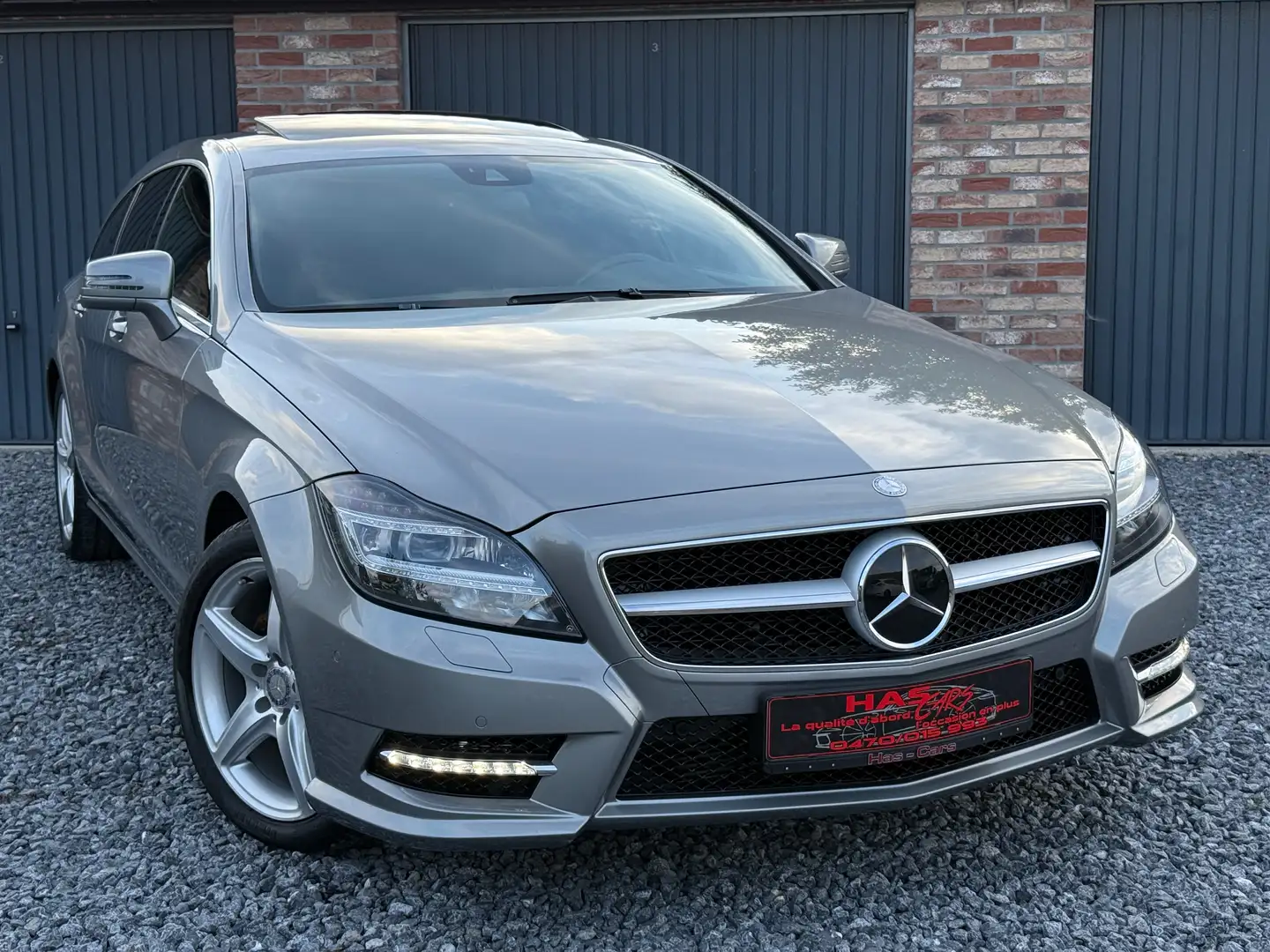 Mercedes-Benz CLS 250 ( 82.231Km ) Pack AMG ( 1er propriétaire ) Full Gris - 1