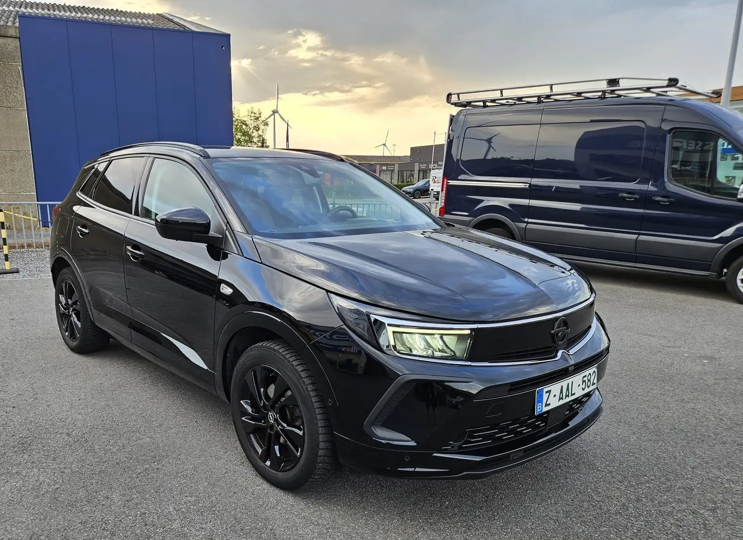 Opel Grandland Grandland 1.2 DI Automatik GS Line Zwart - 1