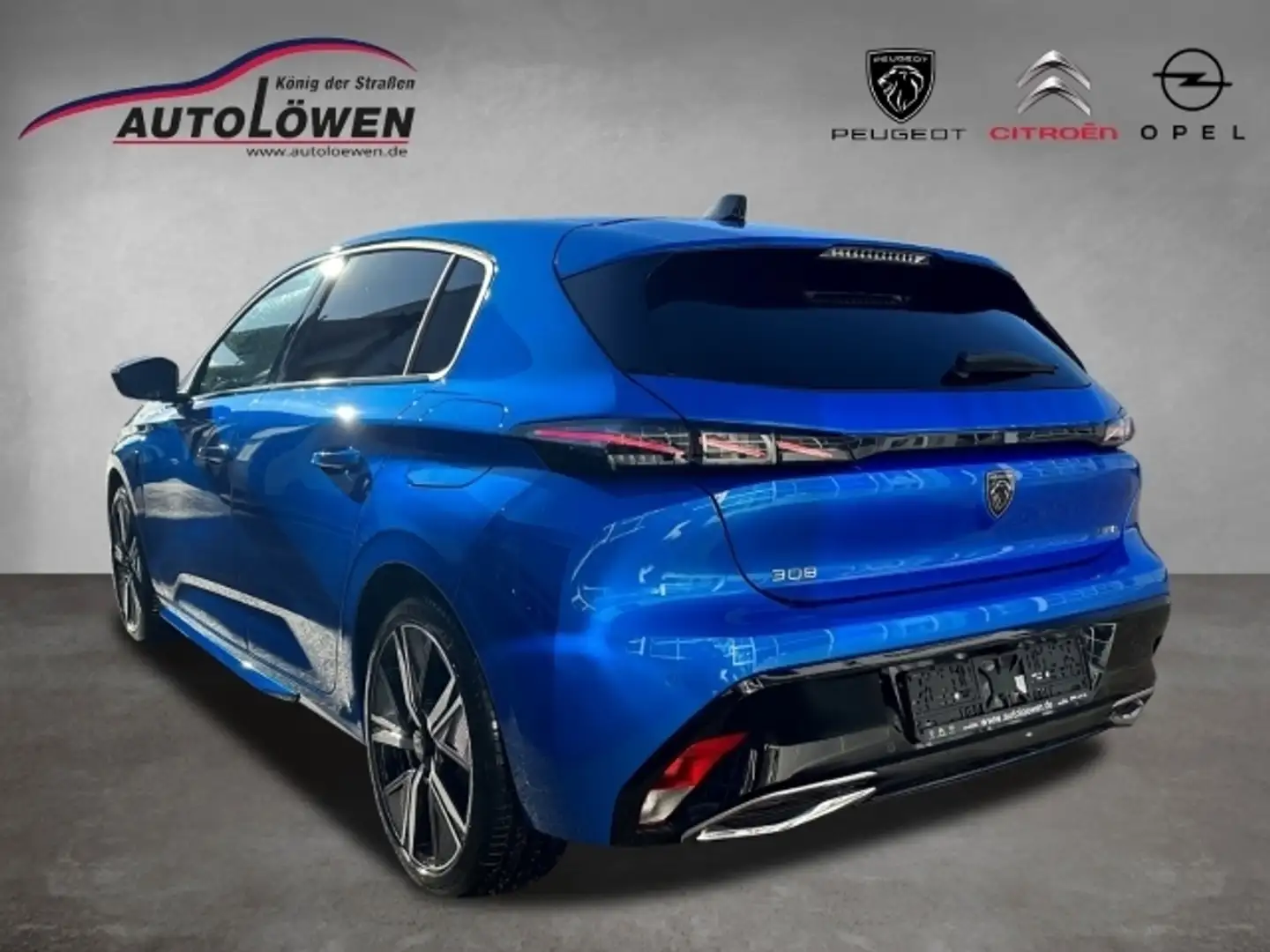 Peugeot 308 Hybrid 225 Blau - 2
