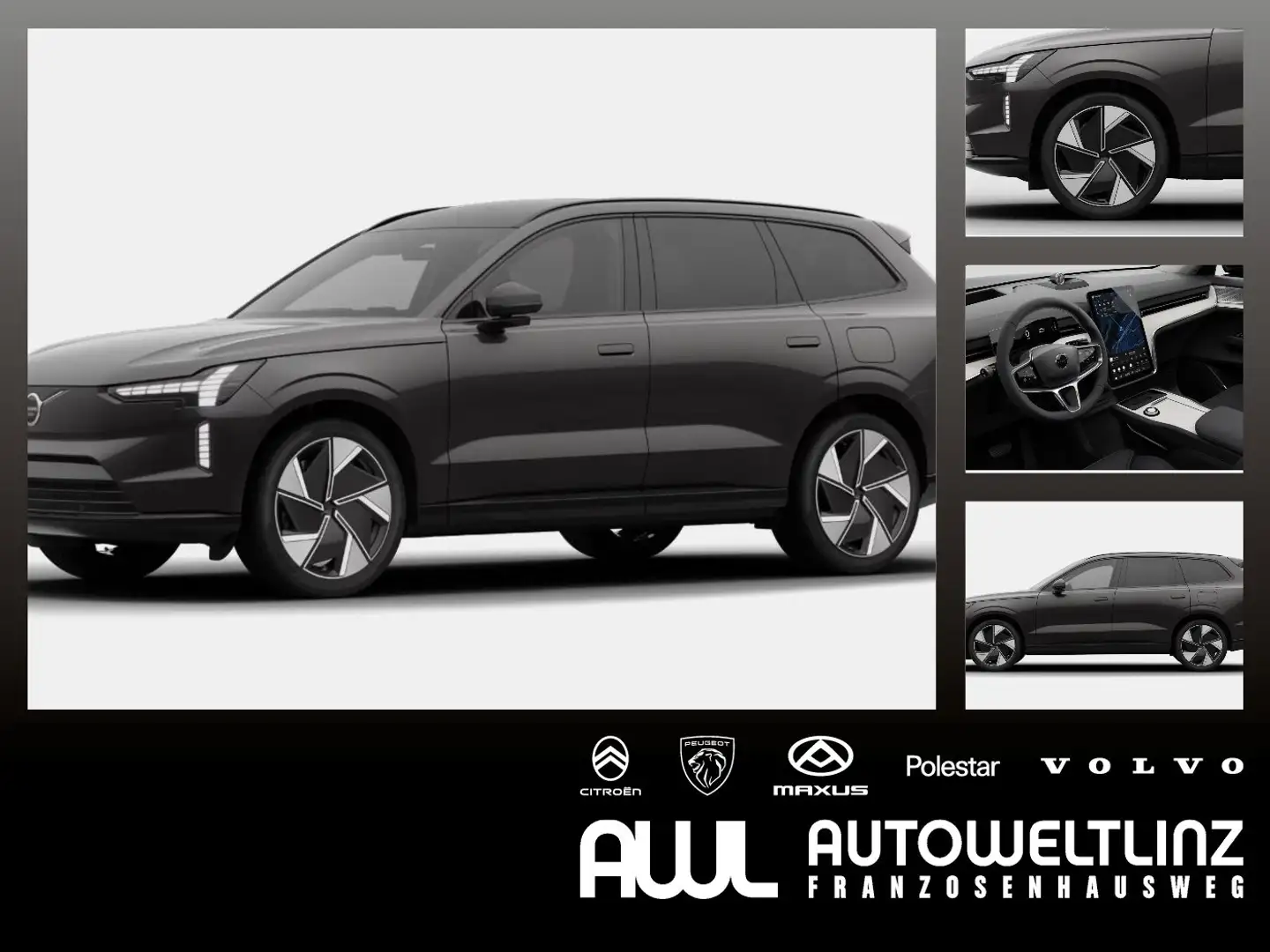 Volvo EX90 Twin 7-Sitzer Ultra Performance Grau - 1